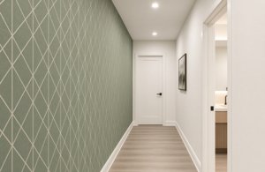 Textured Bedroom Feature